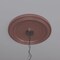 Ekena Millwork PVC Medallion (Canopies up to 11 1/2"), 19"OD x 3 1/2"ID x 1 1/2"P, Metallic Champagne Pink CMP19TRFCP - alternate 8